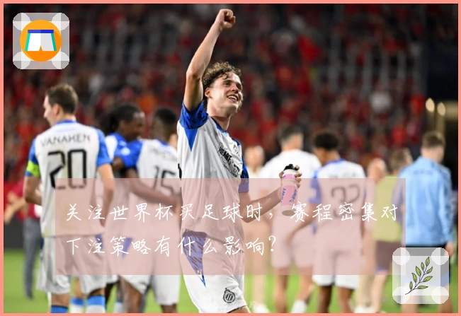 关注世界杯买足球时，赛程密集对下注策略有什么影响？