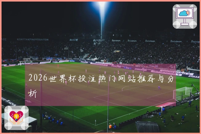 2026世界杯投注热门网站推荐与分析
